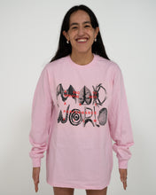 Load image into Gallery viewer, Mad World 2026 Long Sleeve Shirt- Light Pink
