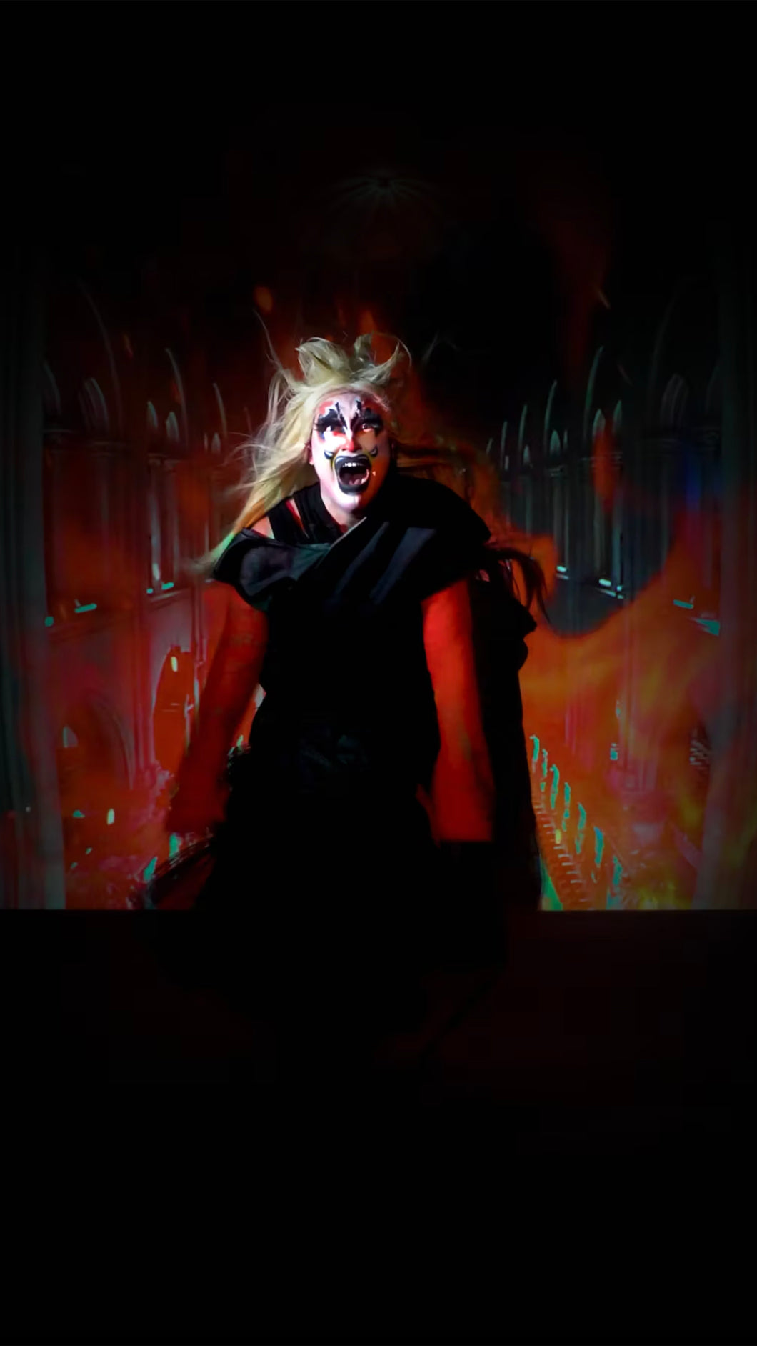 Esther, the Bipedal Entity! Performing 