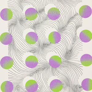 DOT 3 PURPLE GREEN